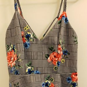 fit and flare strappy dress